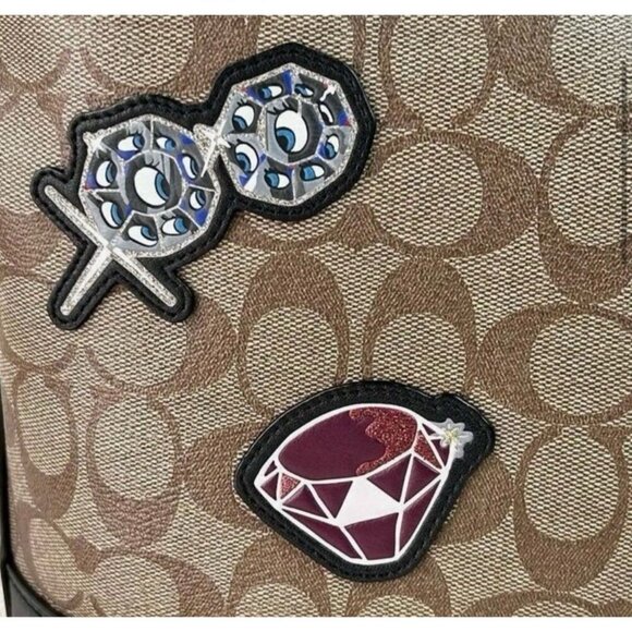 Coach x Disney‎ Snow White Shoulder Crossbody Bag, Limited Edition, Patches - Picture 10 of 11